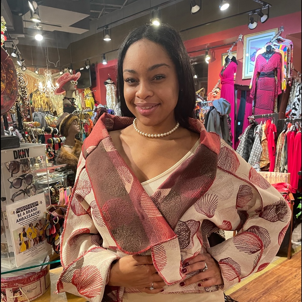 Tapestry Crop Jacket